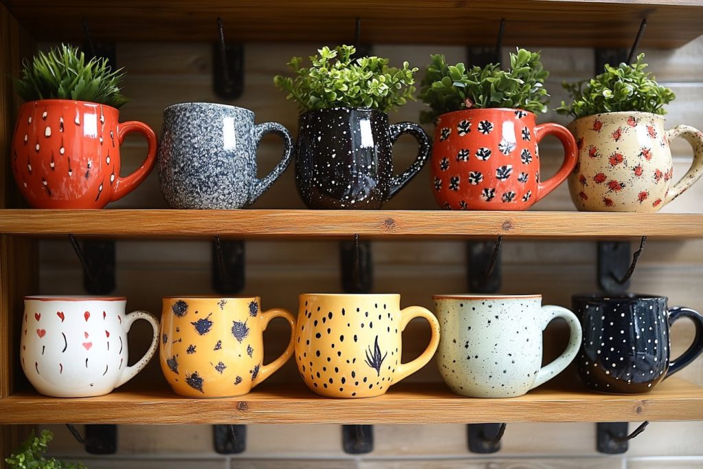 10 idées astucieuses pour associer vos mugs rigolos à votre déco cuisine