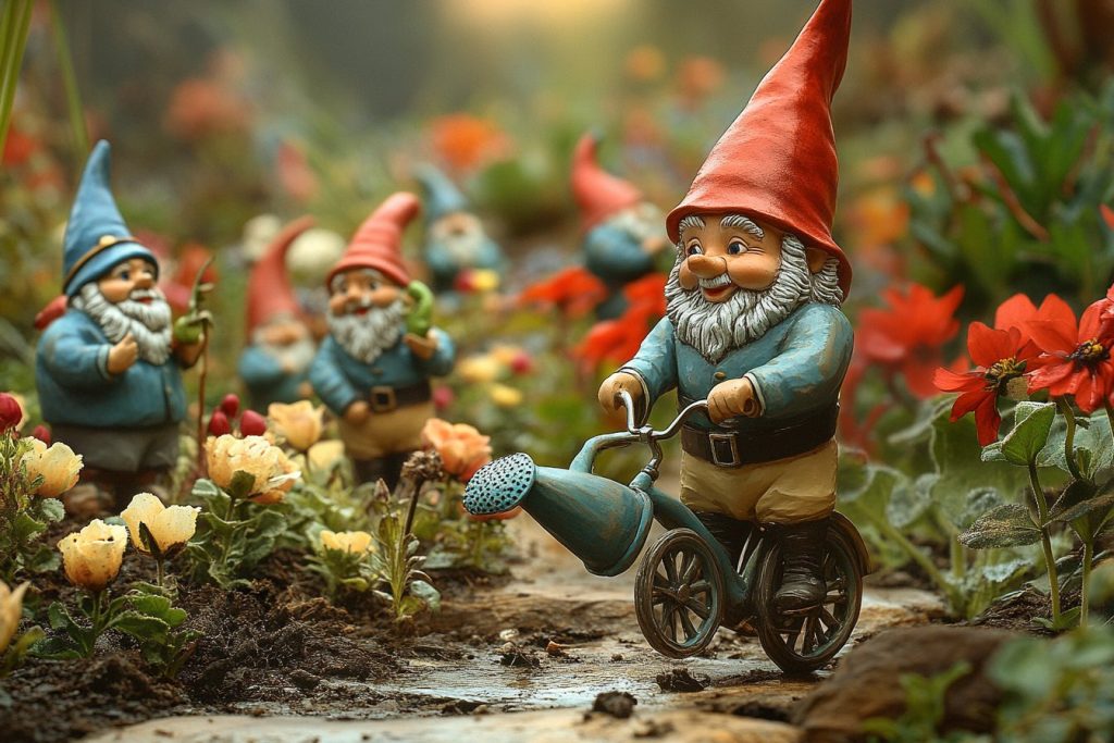 Humour au jardin : les nains de jardin les plus drôles