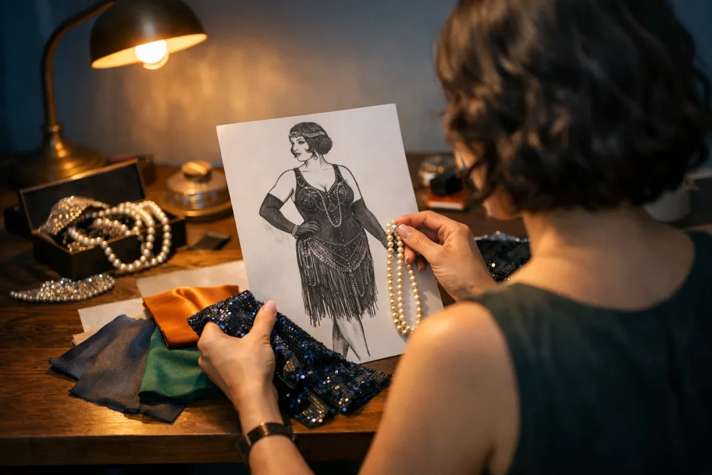 Pourquoi la robe charleston est l’amie des silhouettes voluptueuses