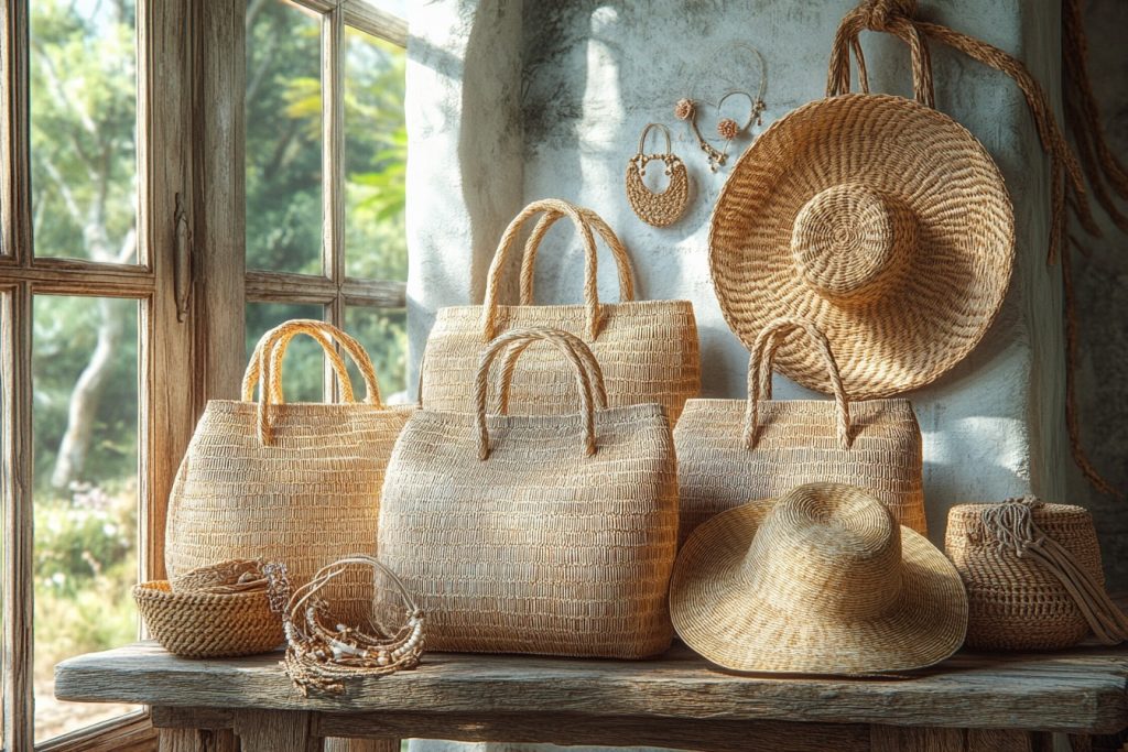 Sacs en paille et accessoires : harmoniser pour un look parfait