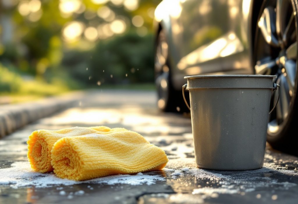 Comment bien préparer le lavage de votre voiture avec des accessoires pré-lavage