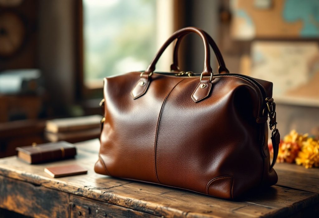 Les sacs de voyage en cuir pour femme : élégance et praticité