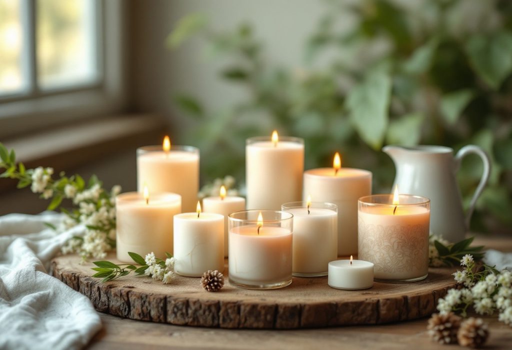 Découvrez les bougies parfumées artisanales pour une ambiance chaleureuse