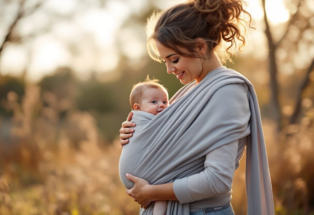 Porte bébé ou écharpe de portage : quel est le plus adapté à mon enfant ?