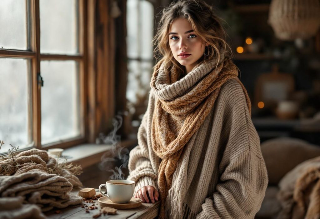 Look bohème en hiver : style et chaleur réunis