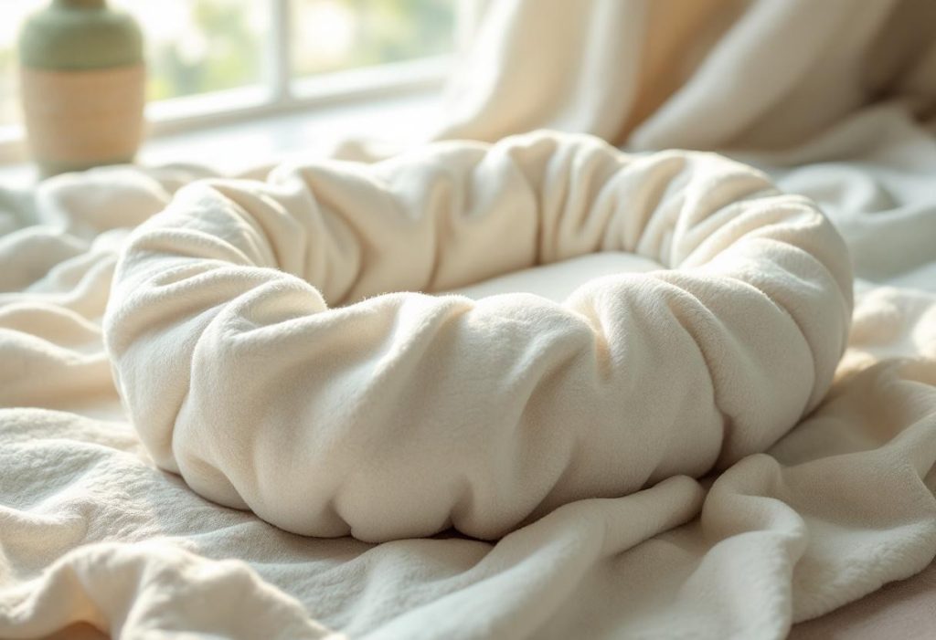 Nid d’ange en coton ou en polaire : quel tissu choisir pour le confort de bébé ?