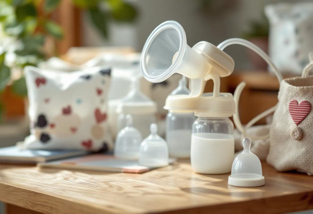 Les accessoires bébé à avoir absolument : le tire-lait et ses indispensables