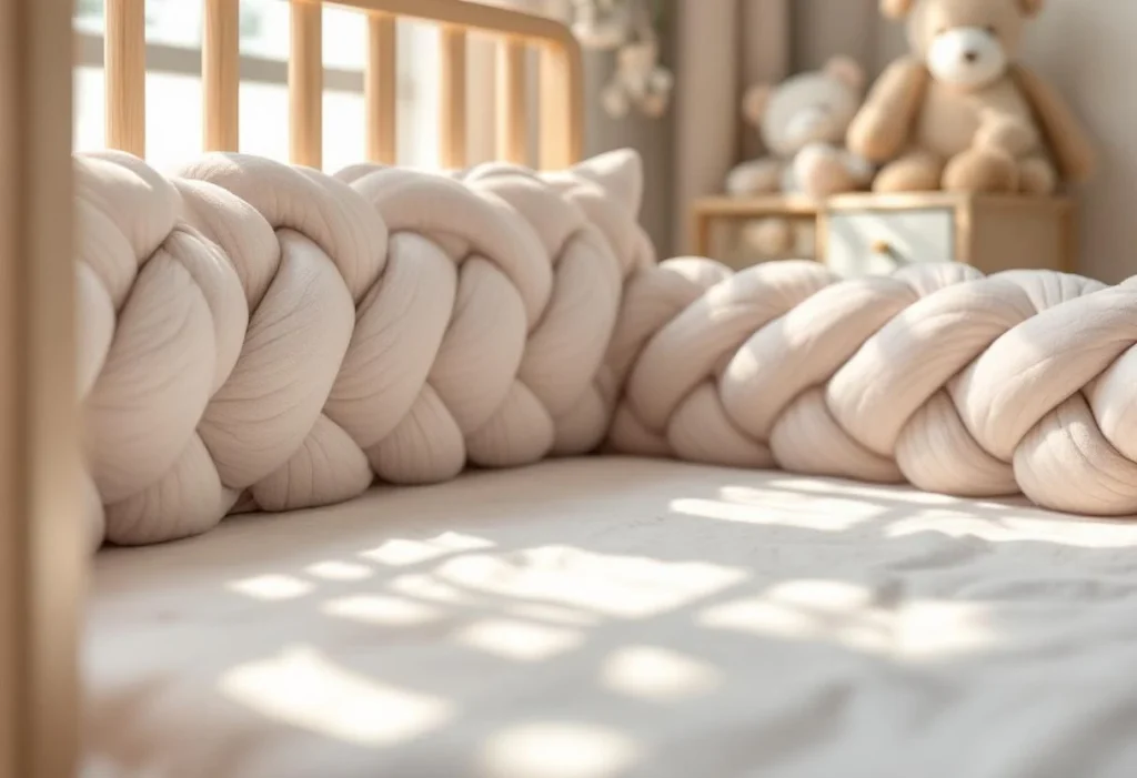 Tours de lit tressés pour bébé : pourquoi choisir cette option originale et tendance ?