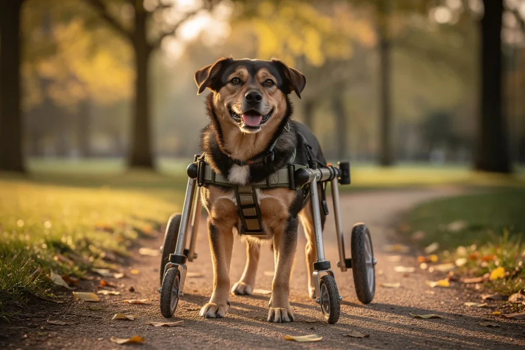 Les avantages du fauteuil roulant pour chien handicapé