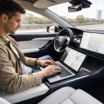 découvrez comment optimiser vos déplacements professionnels en associant la puissance du macbook pro à l'efficacité écologique d'une voiture électrique tesla.