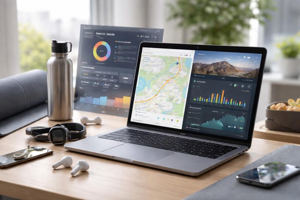 Support Mac pour applications de coaching sportif : MyFitnessPal et Strava
